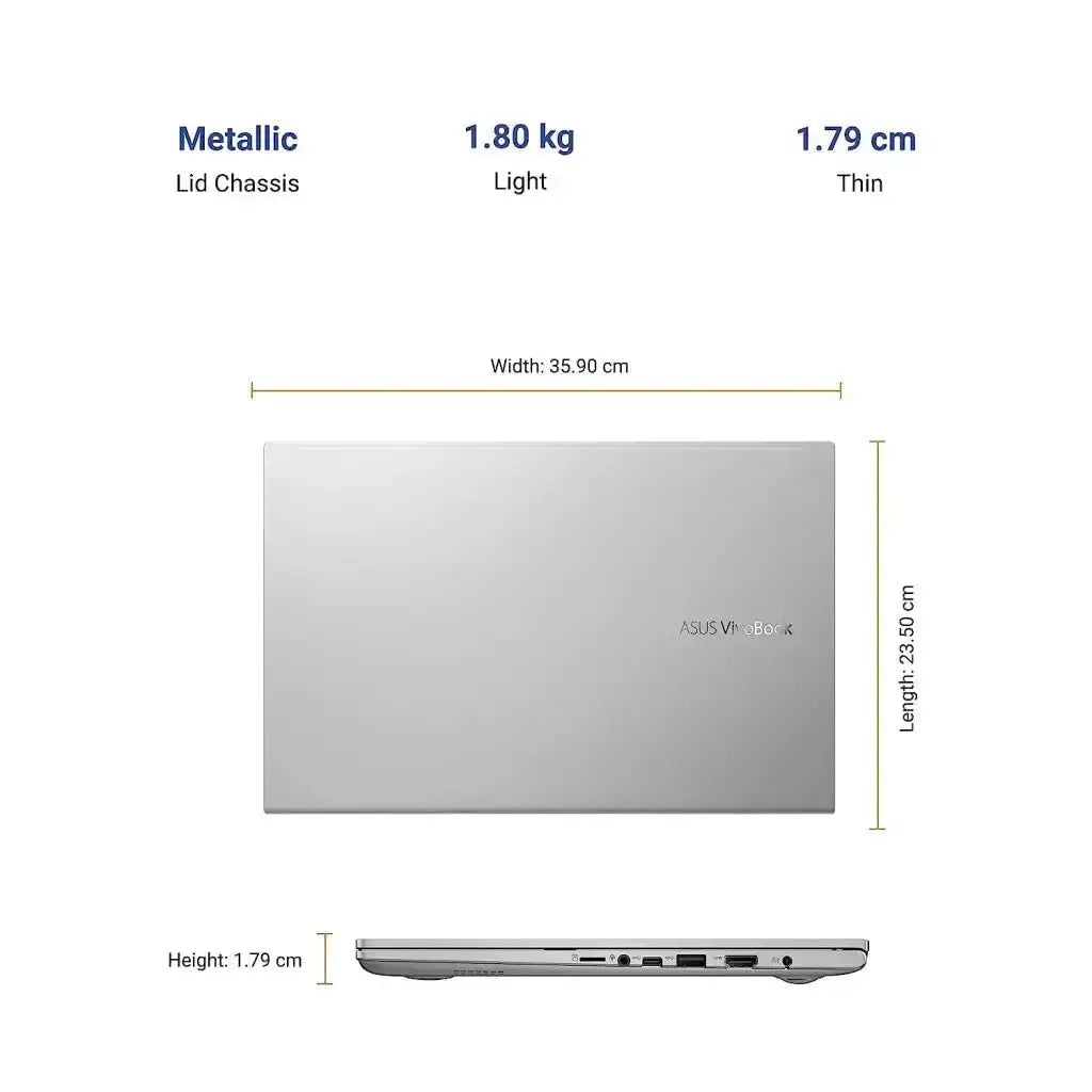 ASUS VivoBook K15 OLED ‎K513EA-L513WS Silver - Asus - Digital IT Cafè
