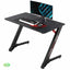 EUREKA ERGONOMIC 43'' Metal Gaming Desk Z Shape Gaming Computer Desk with Free Mouse Pad, - Eureka - Digital IT Cafè