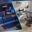 Eureka Ergonomic Z1-S Gaming Desk 44.5" Z Shaped Office PC Computer Gaming Desk - Eureka - Digital IT Cafè