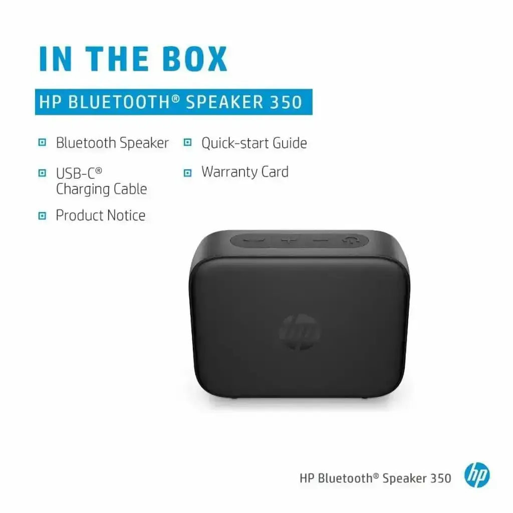 HP Black Bluetooth Speaker 350 - HP - Digital IT Cafè