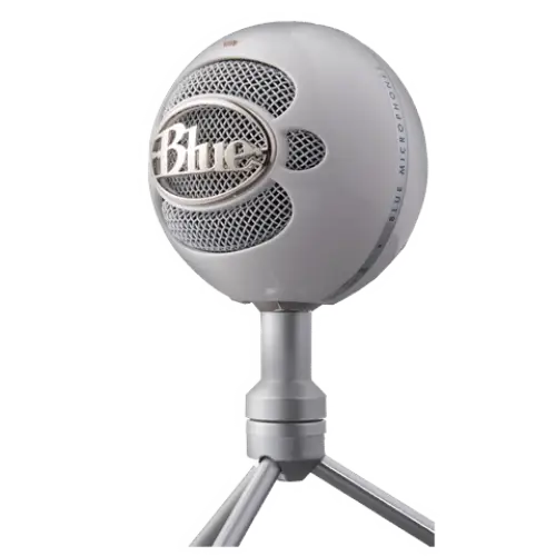 Logitech Blue Snowball iCE Tripod Stand Wired Condenser Microphone - White - Logitech - Digital IT Cafè