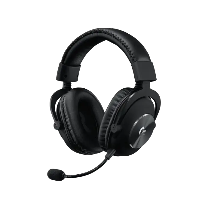Logitech G Pro X Gaming Wired Over Ear Headphones with Mic Blue Voice - Black - Logitech - Digital IT Cafè