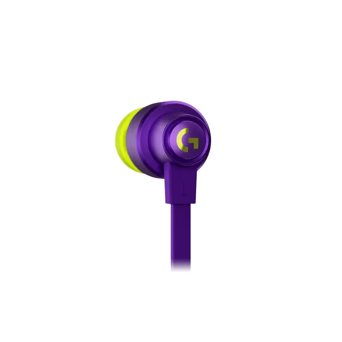 Logitech G333 Gaming Wired in Ear Earphones - Purple - Logitech - Digital IT Cafè