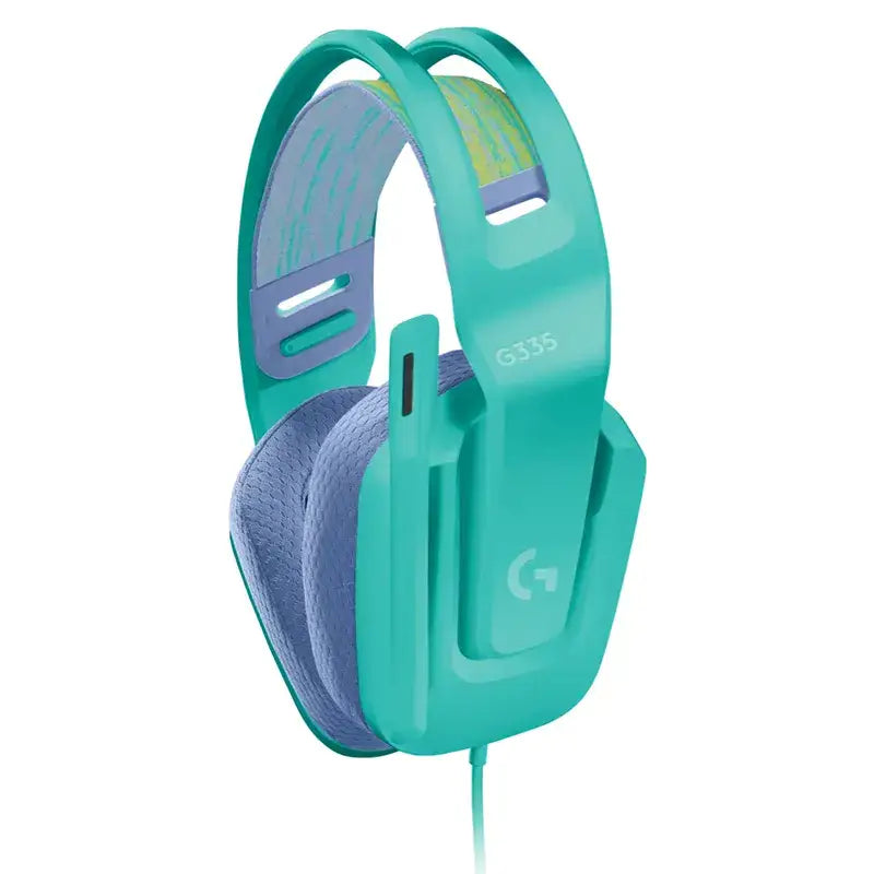 Logitech G335 Wired Headphone with Mic (Over Ear, Mint) - Logitech - Digital IT Cafè