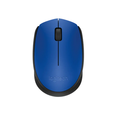 Logitech Wireless Mouse M171 Blue Grey - Accessories -