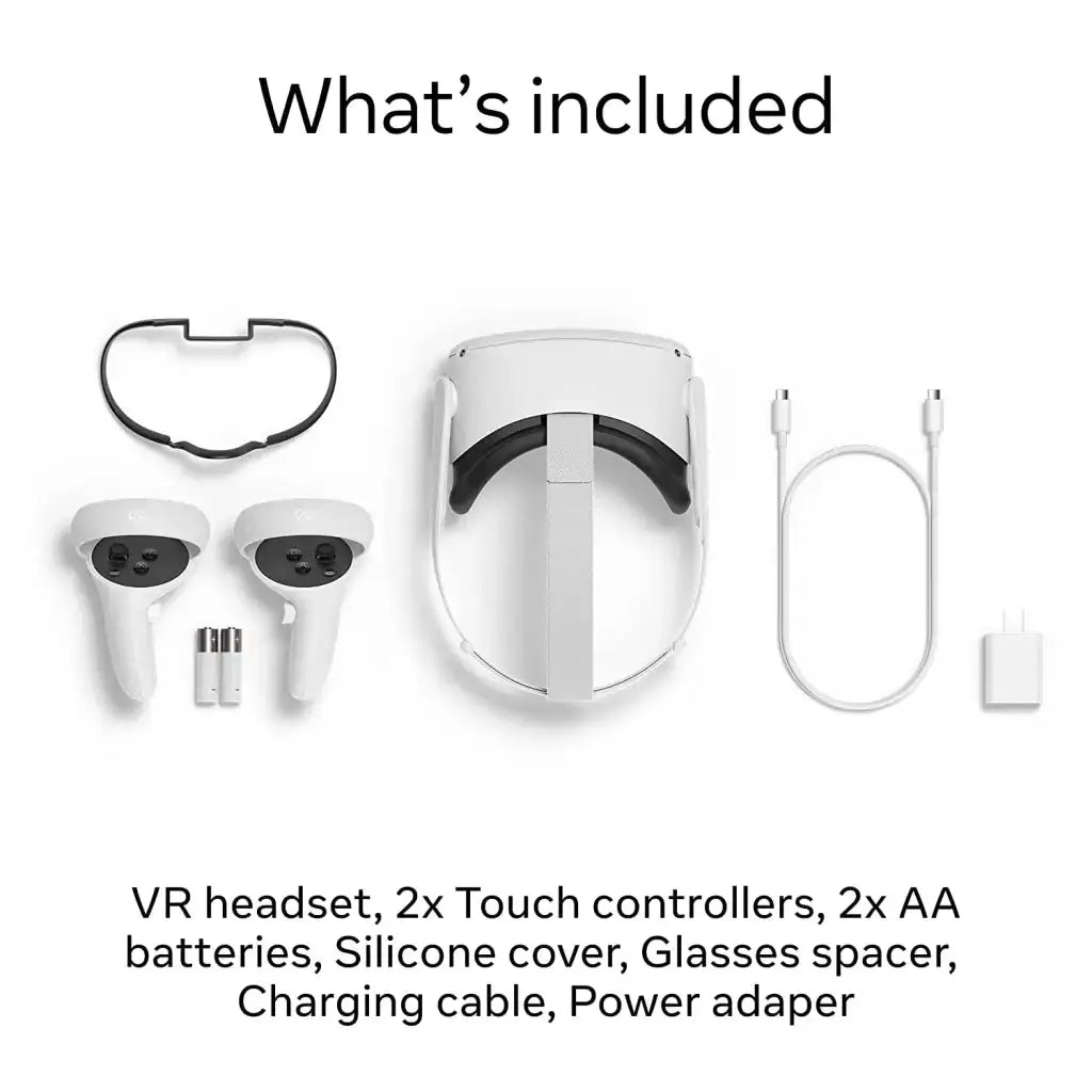 Meta Oculus Quest 2 — 128 GB Advanced All-In-One Virtual Reality Headset - Meta - Digital IT Cafè