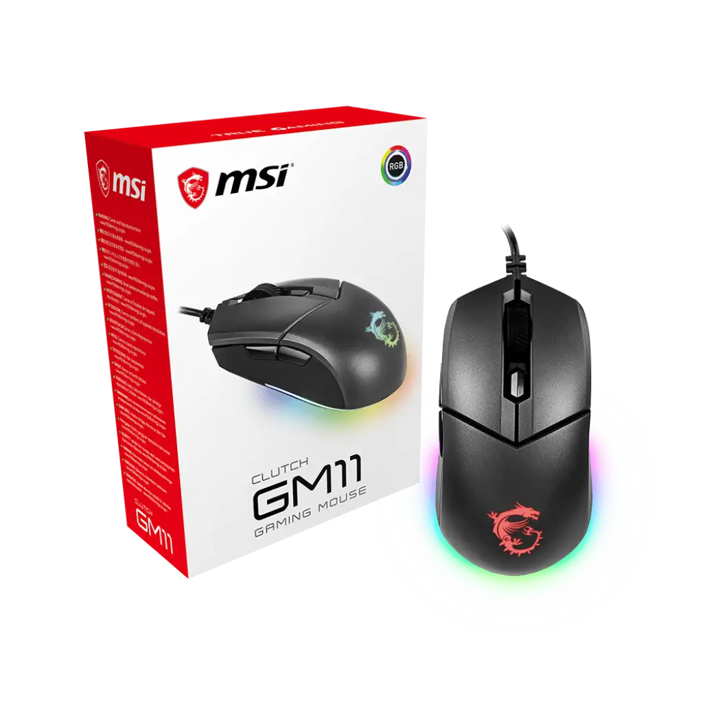 MSI Clutch GM11 Mouse - MSI - Digital IT Cafè