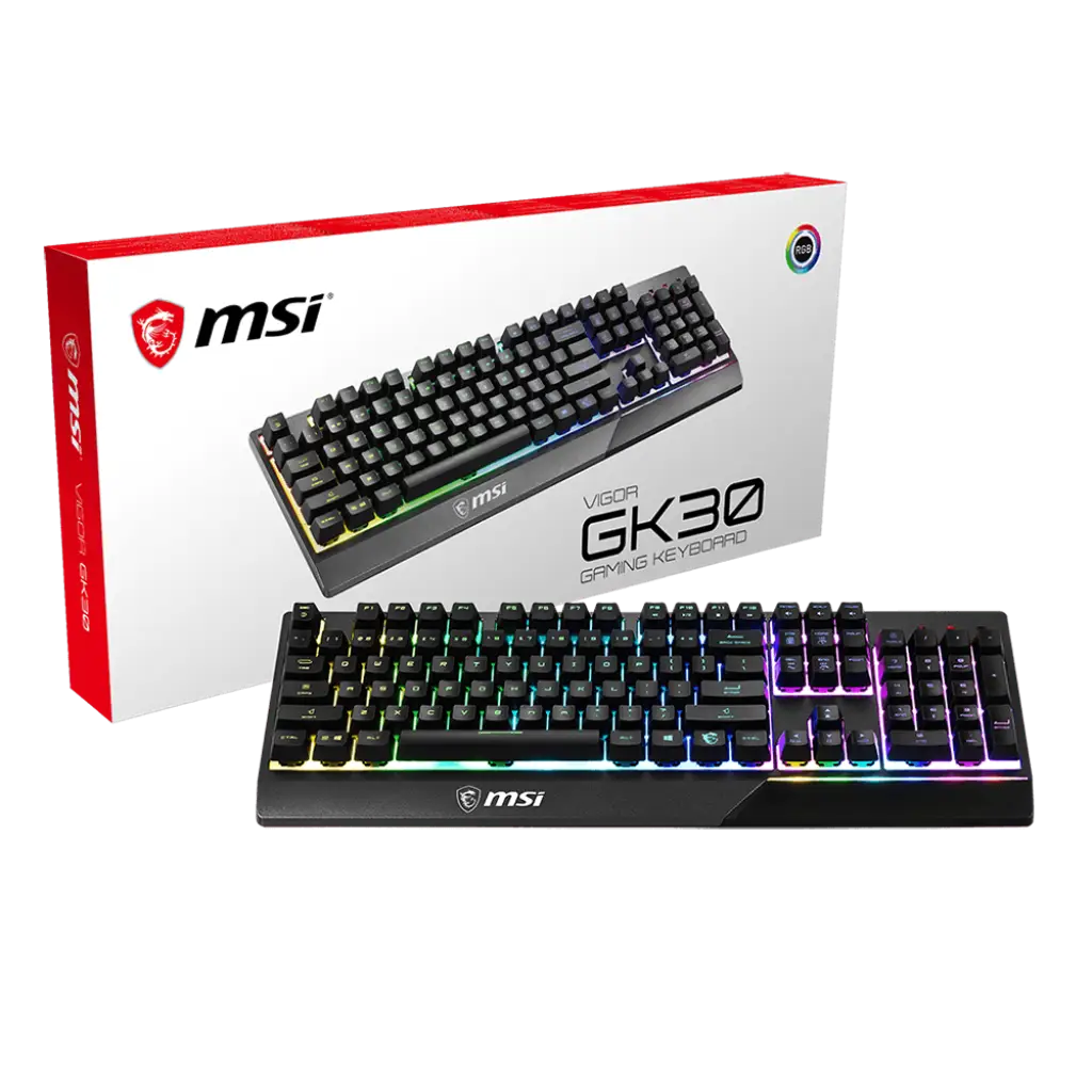 MSI Vigor GK30 US Wired Gaming Keyboard - MSI - Digital IT Cafè