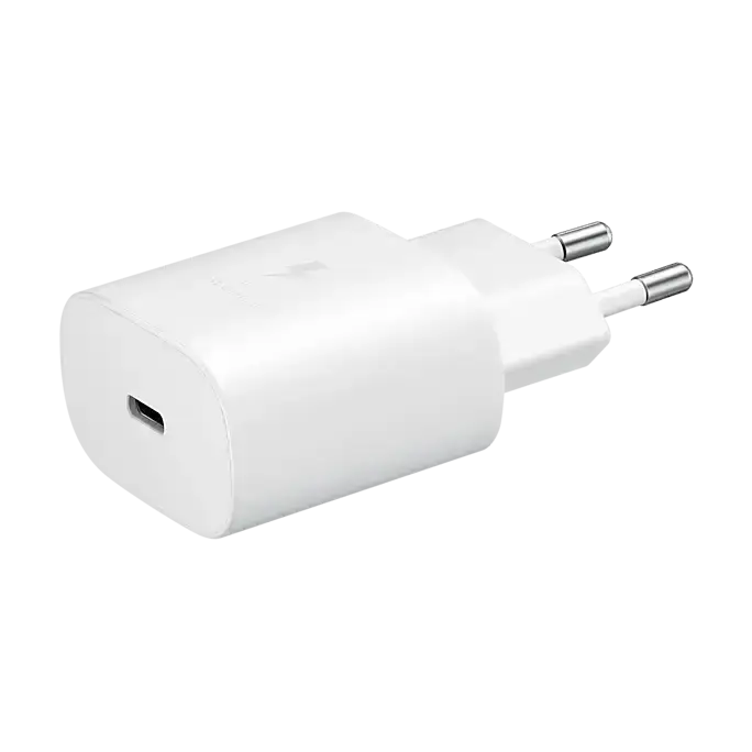 Samsung 25W Travel Adapter + C to C Cable 
