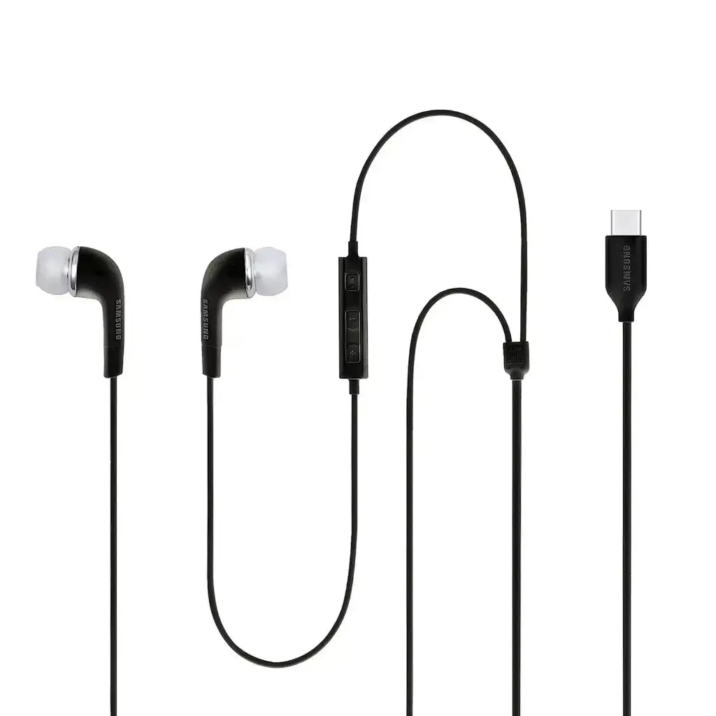 Samsung Original IC050 Type-C Wired in Ear Earphone with mic (Black) Samsung Original IC050 Type-C Wired in Ear Earphone with mic (Black) 