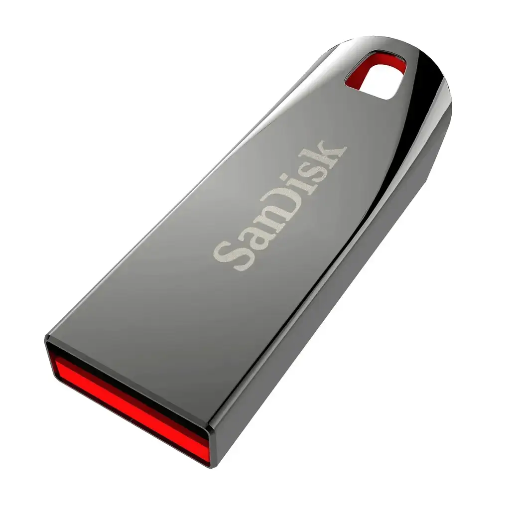 SanDisk Cruzer Force USB Flash Drive, CZ71 32GB, USB2.0, Durable Metal Casing, 5Y - Sandisk - Accessories - CZ71 32GB - Digital IT Cafè