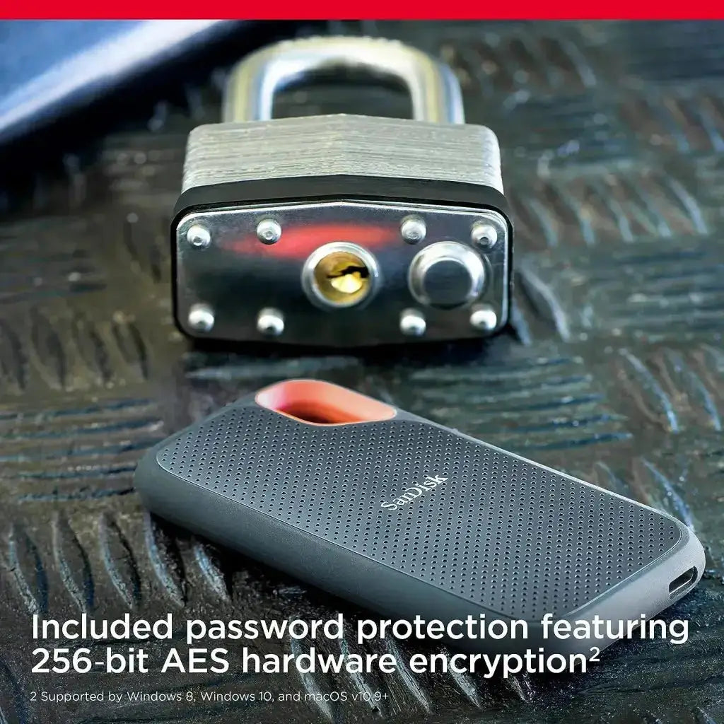 SanDisk Extreme 1TB USB 3.2 (Type-C) Solid State Drive (Portable, SDSSDE61-1T00-G25, Dark Blue) - Sandisk - Accessories - SDSSDE61-1T00-G25 - Digital IT Cafè