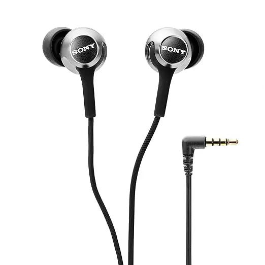 Sony MDR-EX255AP in-Ear Wired Headphones with Mic (Black) -