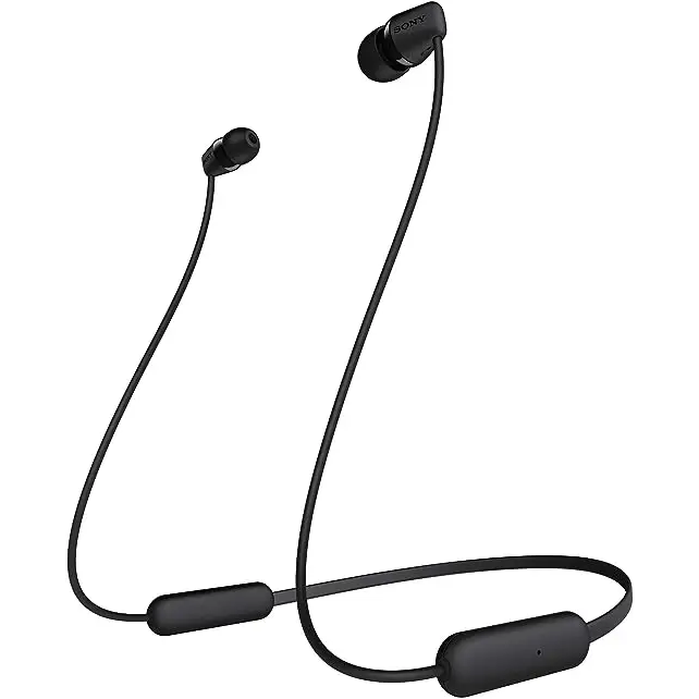 Sony WI-C200 Wireless Headphones Bluetooth (Black) -