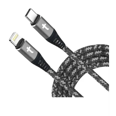TRUTH Type C To Lightning 5A (60W) Double Nylon Braided Sync & Fast Charging Cable 1.2 Meter TRUTH Type C To Lightning 5A (60W) Double Nylon Braided Sync & Fast Charging Cable 1.2 Meter 