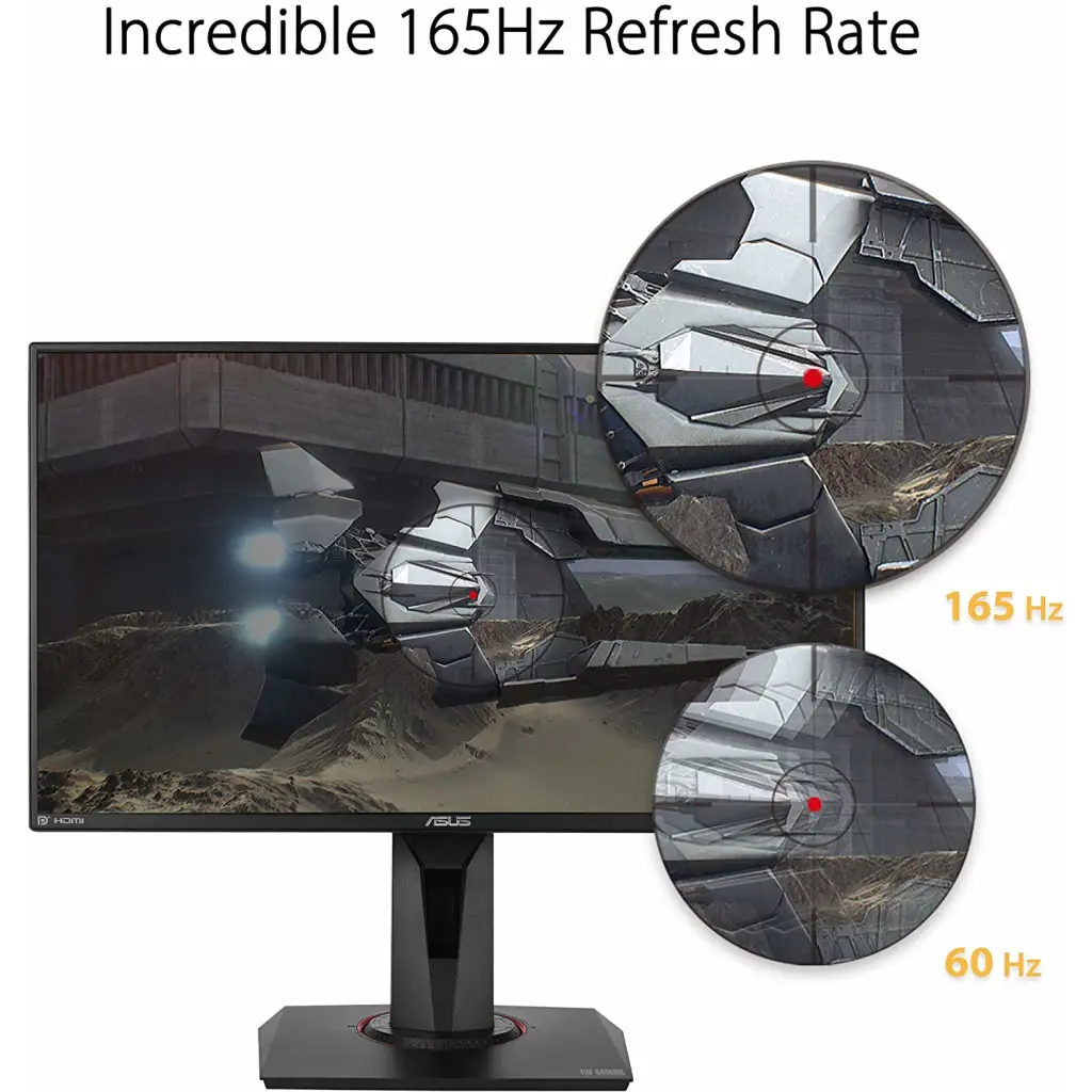 TUF Gaming VG259QR Gaming Monitor – 62.23cm (24.5 inch) -