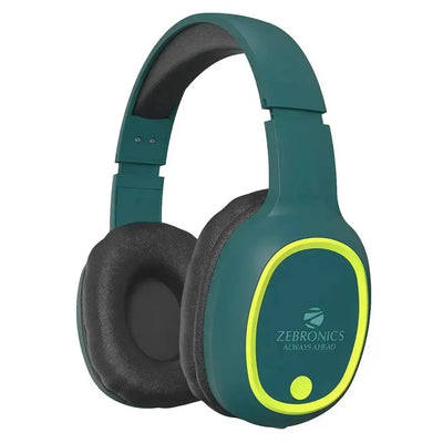 ZEBRONICS Zeb-Thunder Bluetooth Wireless On Ear Headphone - zebronics - Accessories - B09B5BS6G4 - Digital IT Cafè